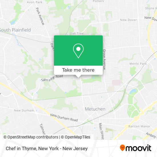 Mapa de Chef in Thyme