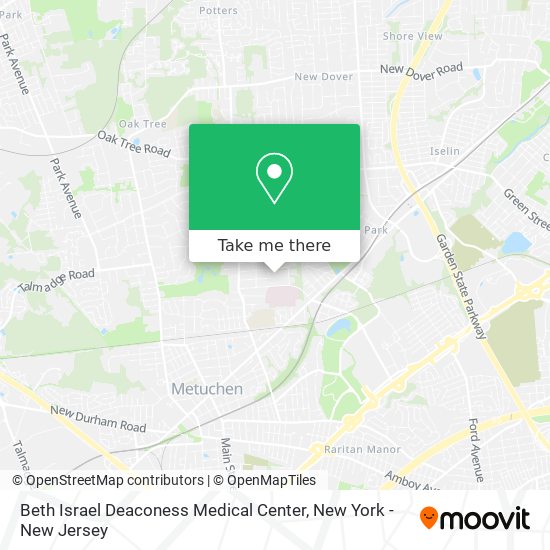 Mapa de Beth Israel Deaconess Medical Center