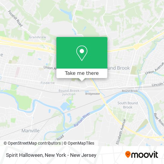 Spirit Halloween map