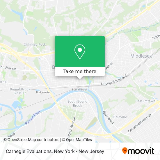 Carnegie Evaluations map