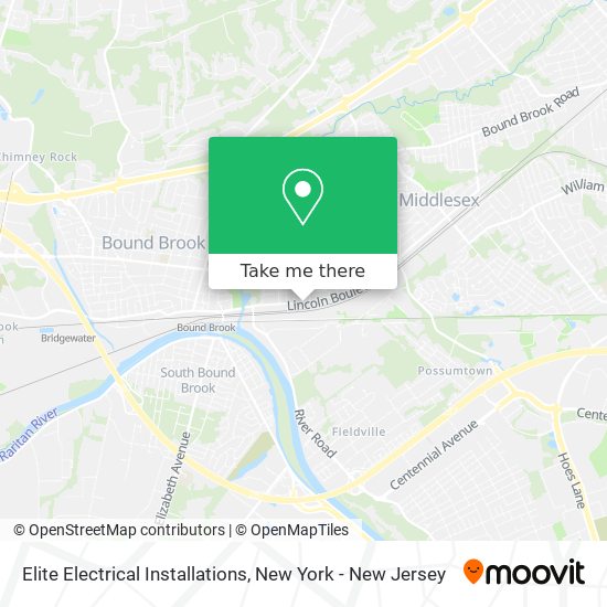 Elite Electrical Installations map