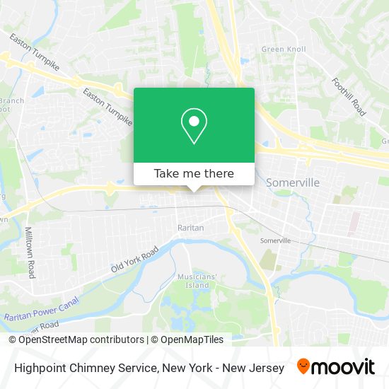 Highpoint Chimney Service map