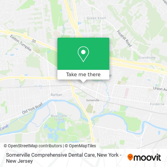 Mapa de Somerville Comprehensive Dental Care