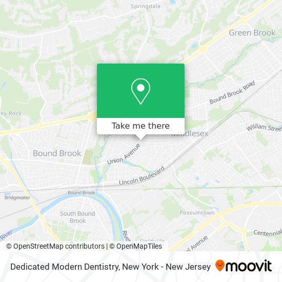 Mapa de Dedicated Modern Dentistry