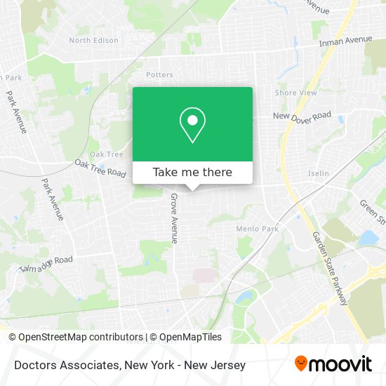 Doctors Associates map