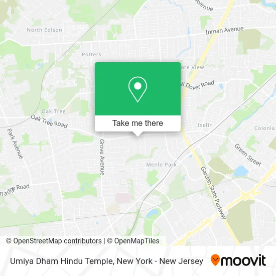 Umiya Dham Hindu Temple map