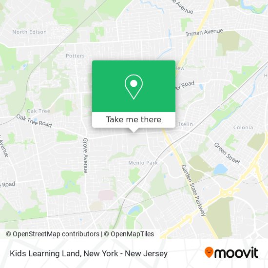 Kids Learning Land map