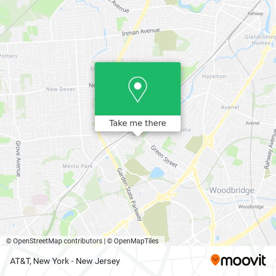 AT&T map