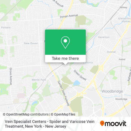 Vein Specialist Centers - Spider and Varicose Vein Treatment map