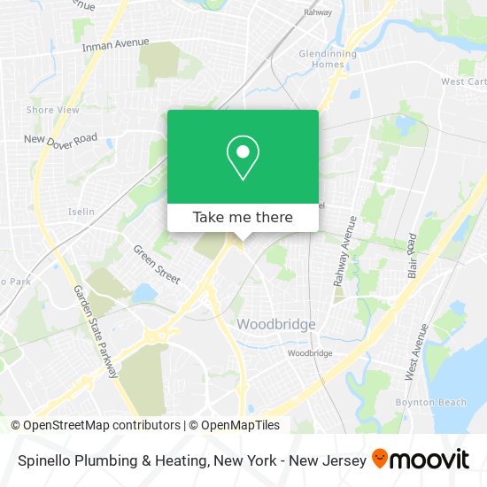 Spinello Plumbing & Heating map