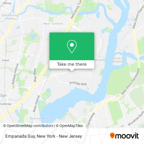 Empanada Guy map