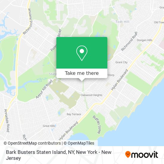 Mapa de Bark Busters Staten Island, NY