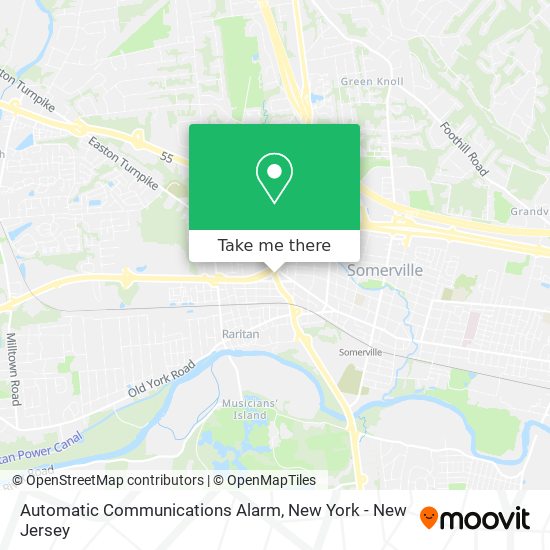 Mapa de Automatic Communications Alarm