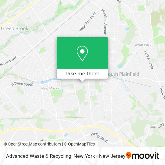 Advanced Waste & Recycling map