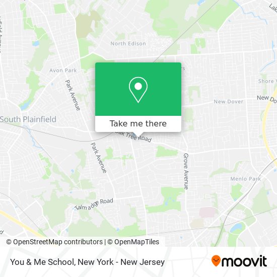 You & Me School map