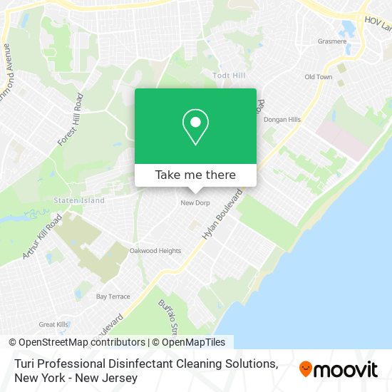 Mapa de Turi Professional Disinfectant Cleaning Solutions