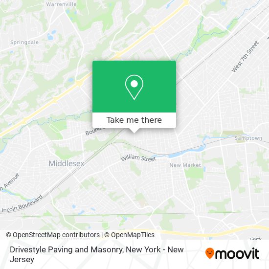 Drivestyle Paving and Masonry map