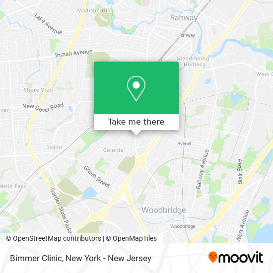 Mapa de Bimmer Clinic