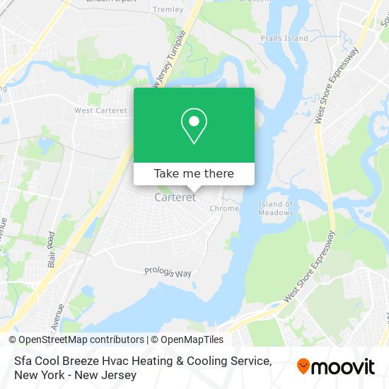 Sfa Cool Breeze Hvac Heating & Cooling Service map