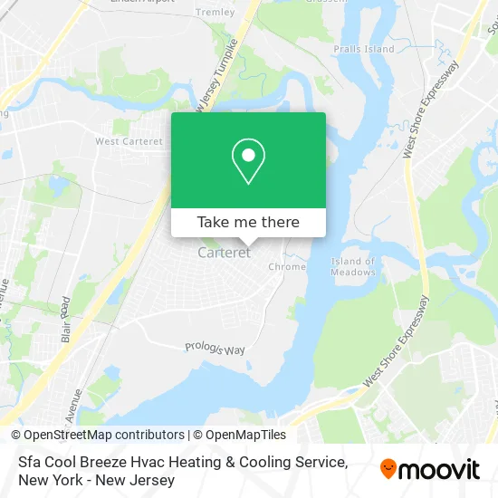 Sfa Cool Breeze Hvac Heating & Cooling Service map
