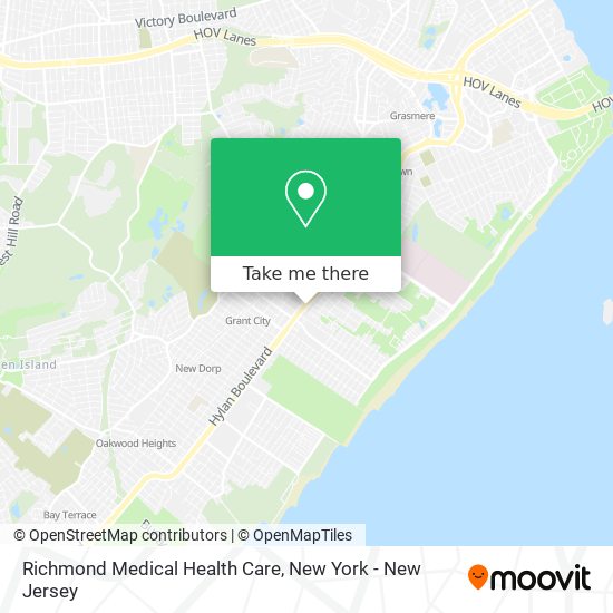 Mapa de Richmond Medical Health Care