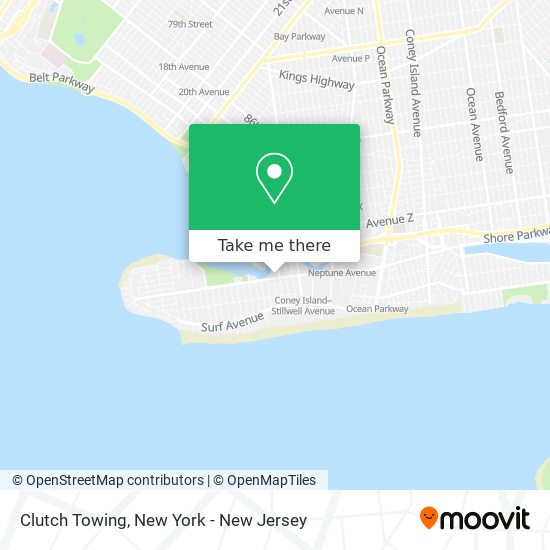 Clutch Towing map