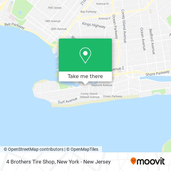 4 Brothers Tire Shop map