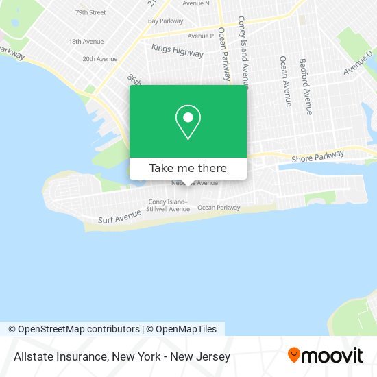 Mapa de Allstate Insurance