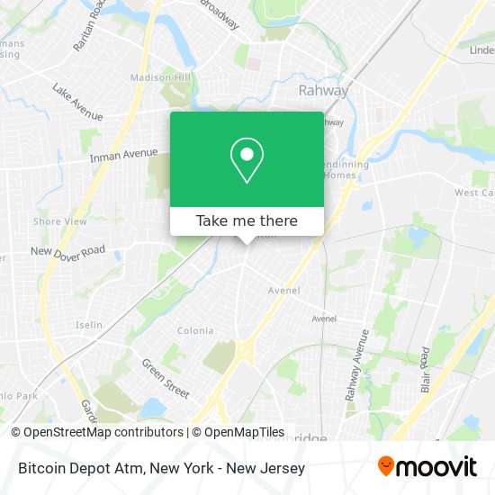 Mapa de Bitcoin Depot Atm