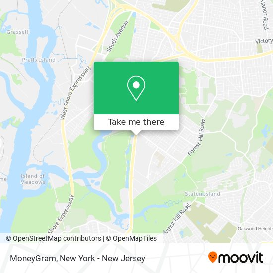 MoneyGram map