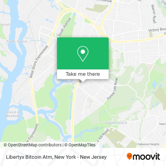 Libertyx Bitcoin Atm map