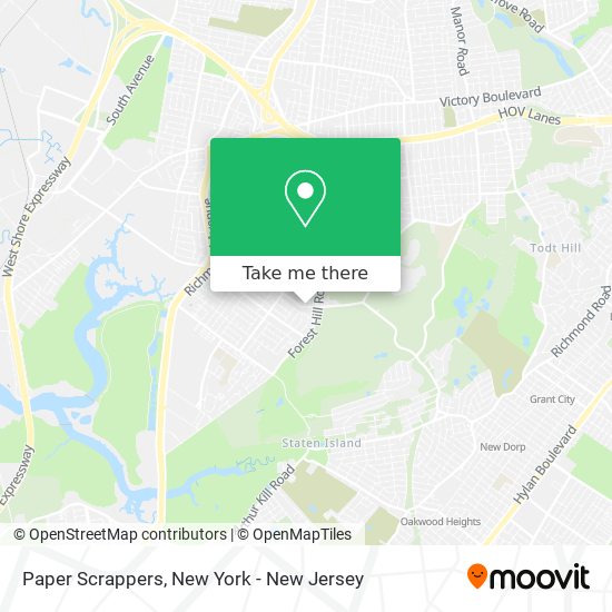Mapa de Paper Scrappers