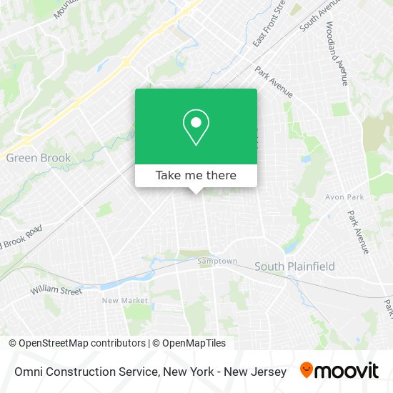 Omni Construction Service map