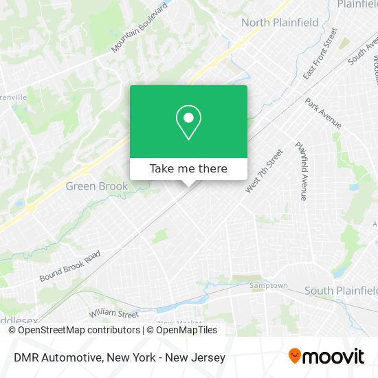 DMR Automotive map