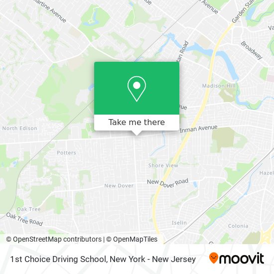 1st Choice Driving School map