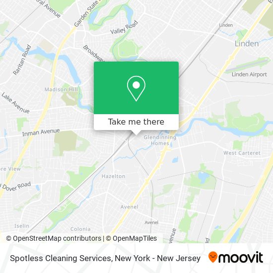 Mapa de Spotless Cleaning Services