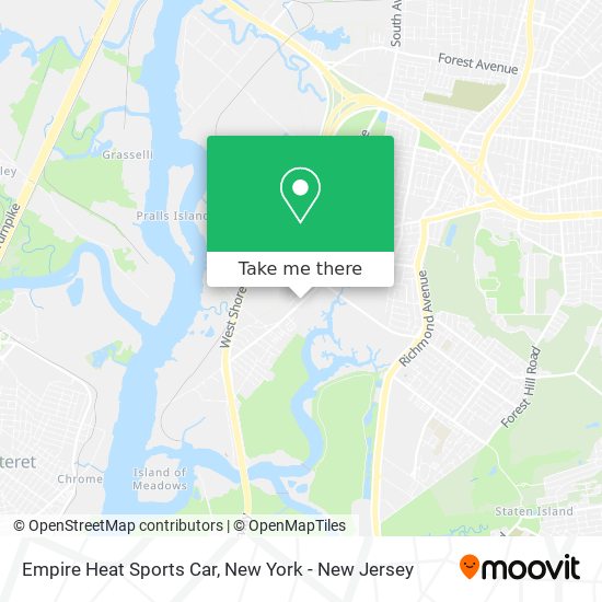 Empire Heat Sports Car map