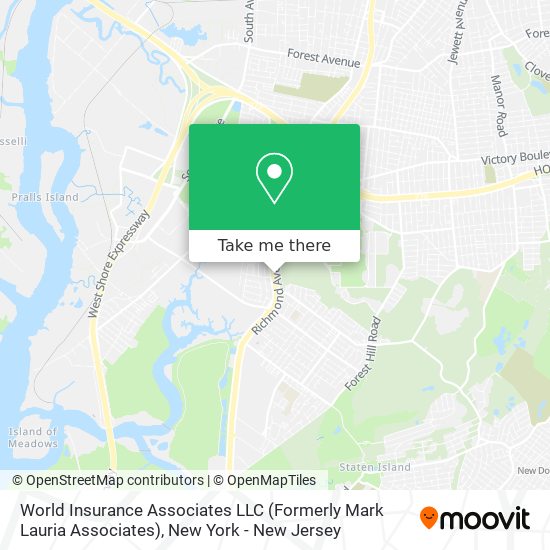 World Insurance Associates LLC (Formerly Mark Lauria Associates) map