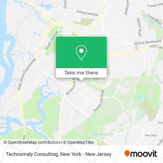 Technomaly Consulting map