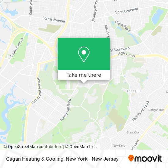 Mapa de Cagan Heating & Cooling