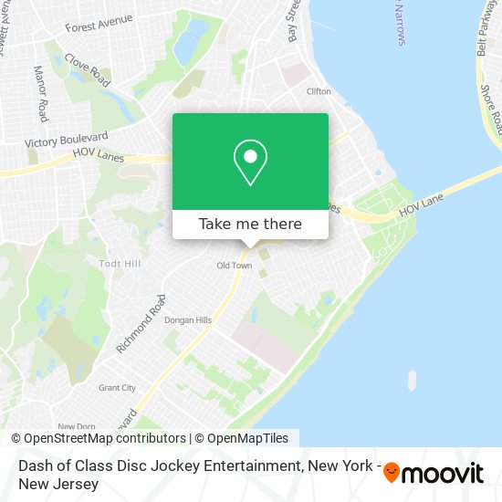 Dash of Class Disc Jockey Entertainment map