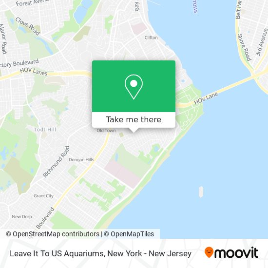 Mapa de Leave It To US Aquariums
