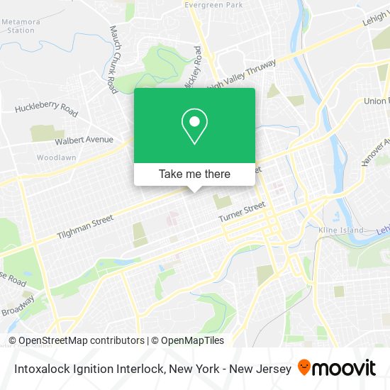 Intoxalock Ignition Interlock map