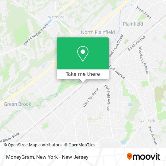 MoneyGram map