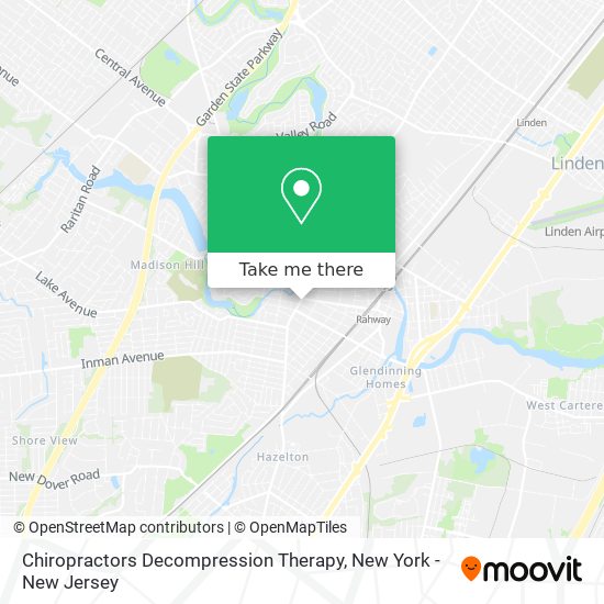 Mapa de Chiropractors Decompression Therapy