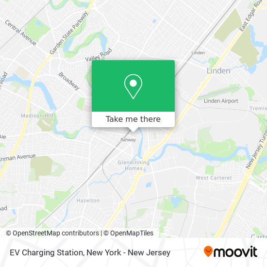 EV Charging Station map