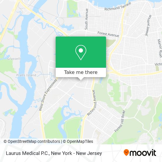 Laurus Medical P.C. map