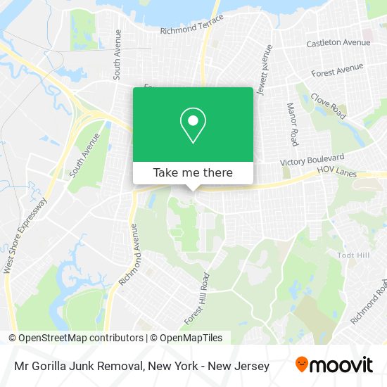 Mapa de Mr Gorilla Junk Removal