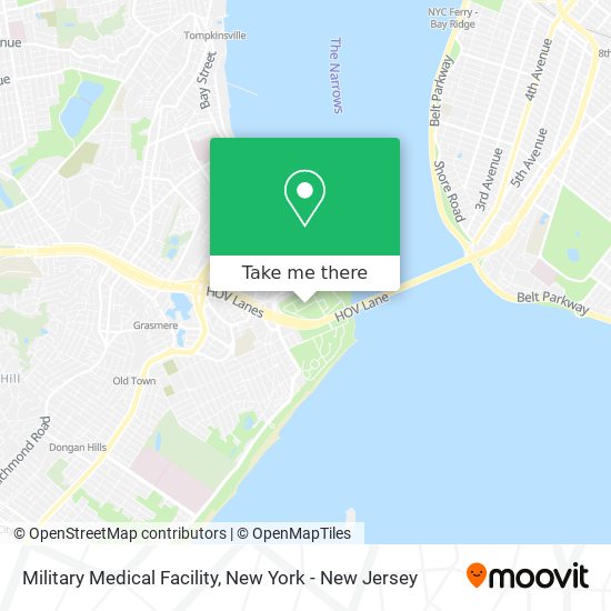 Military Medical Facility map