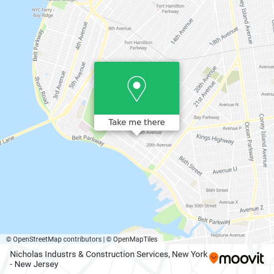 Mapa de Nicholas Industrs & Construction Services